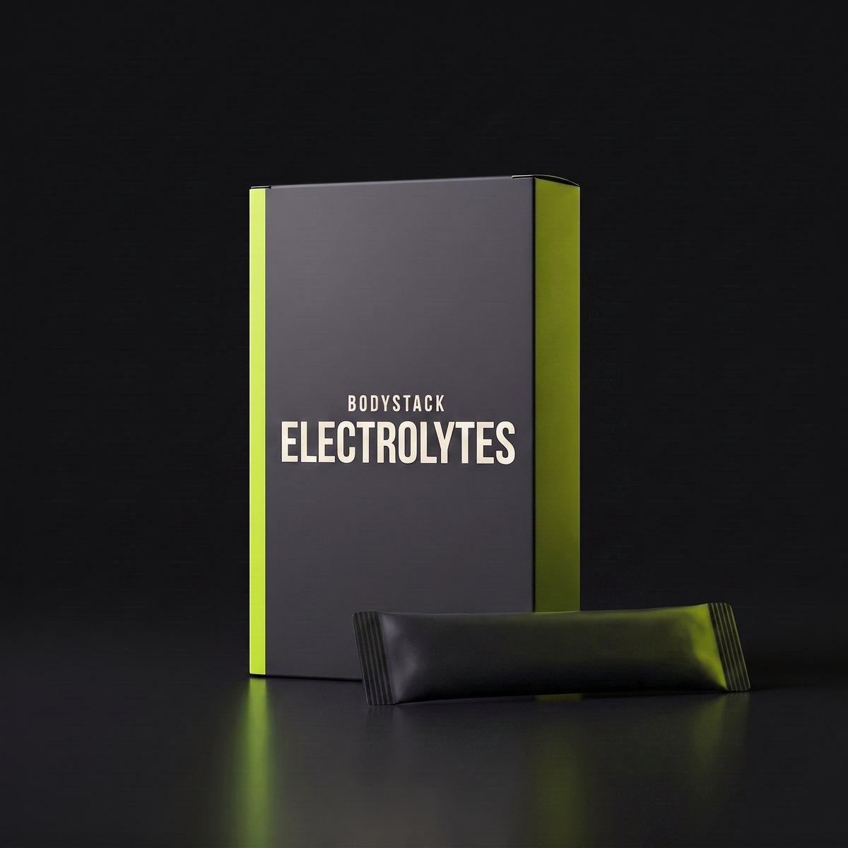 BodyStack Electrolytes box, angled