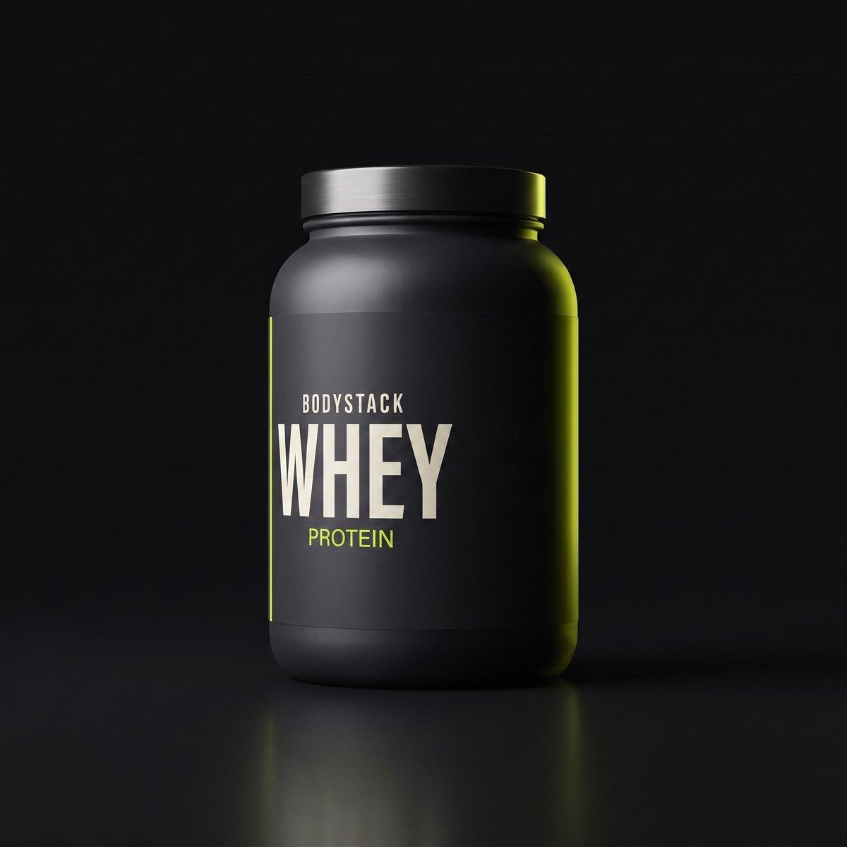 BodyStack Whey tub, angled